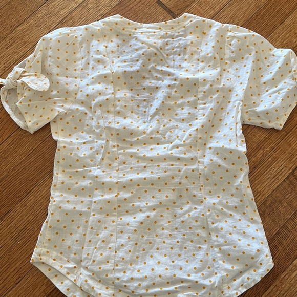 Polka dot blouse, maeve, size 4, Anthropologie - Picture 6 of 6